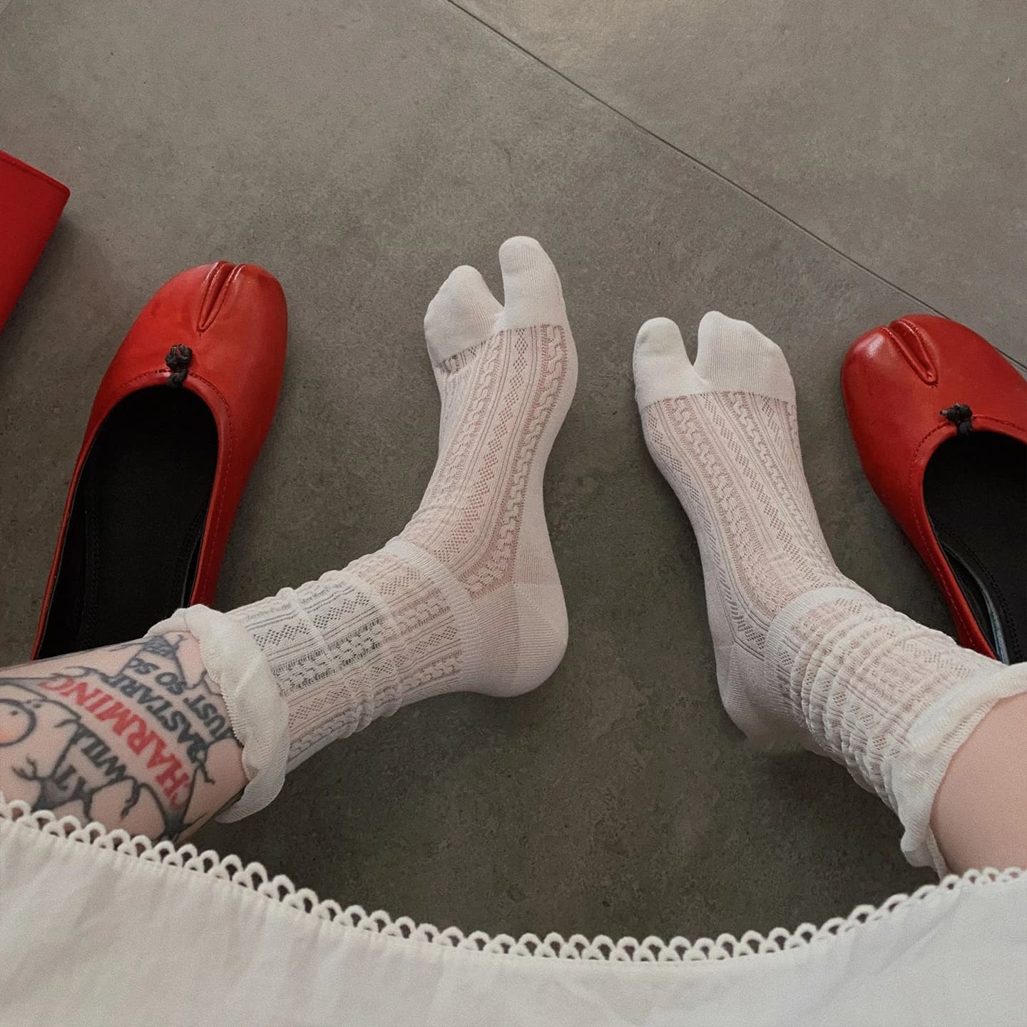 Comfortable Soft BreathableCombed Cotton Summer Thin Split Toe Woman Mesh Socks Ice Cream Candy Color Two-Toed Japanese Tabi Sox