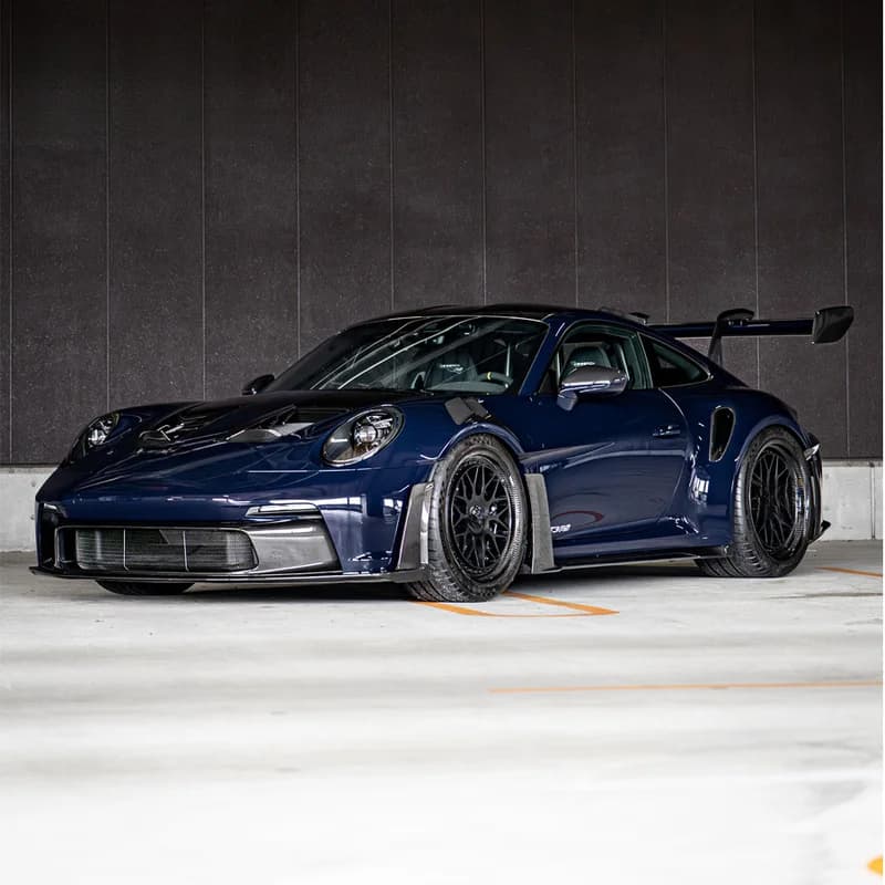 Premium OEM Dry Carbon Aero Kit Front Lip Side Skirts Rear Diffuser Rear Wing Polished for Sports Coupe Off-Road