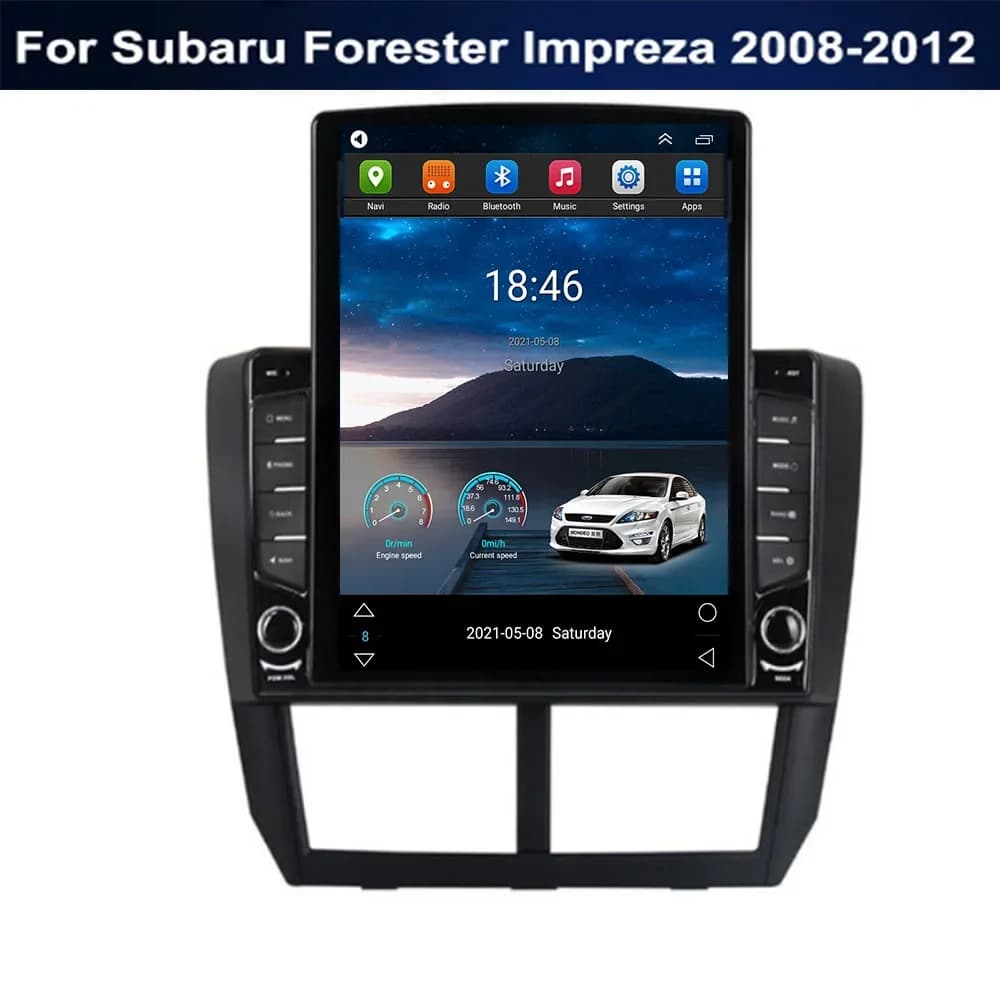 Schermo GPS per Subaru Forester 3 SH Impreza WRX STI 2008 2009 10 2011 Autoradio Android Auto 4G Carplay Lettore Multimediale GPS