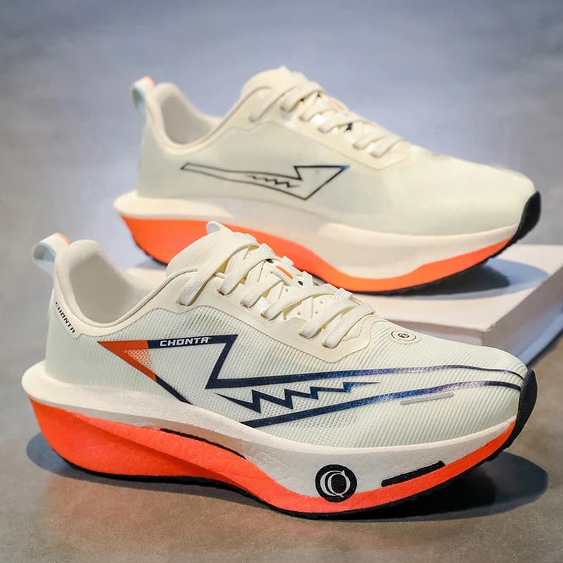 Men Casual Running Shoes Carbon Board Marathon Speciality Sports Breathable Lightweight Woman Comfortable Athletic Sneakers