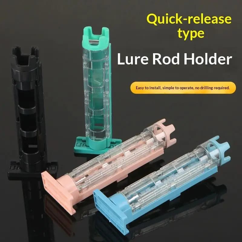 Fishing rod holders Fishing rod holders Fishing rod door barrel basket plastic fishing box for outdoors Water door accessories
