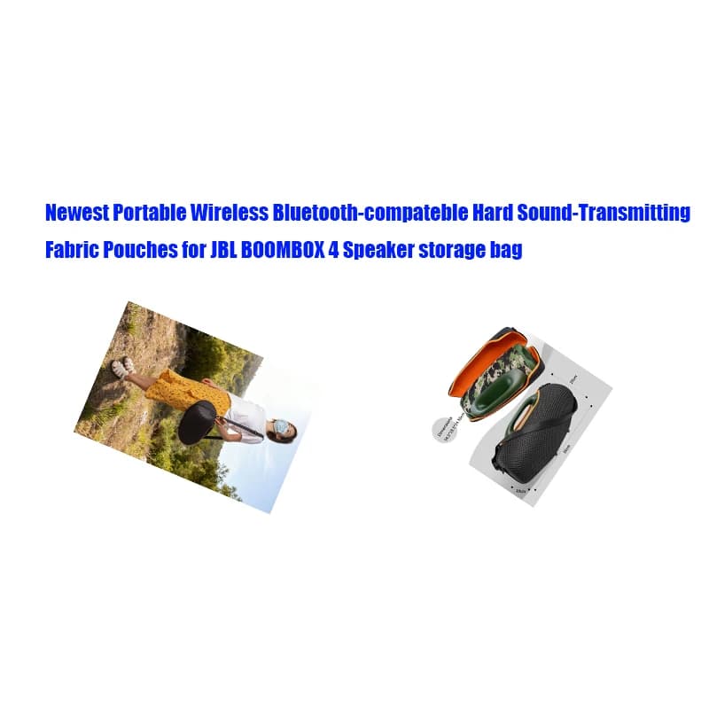Nuovissime custodie portatili in tessuto compatibili con Bluetooth per la trasmissione del suono, per la custodia dell'altoparlante JBL BOOMBOX 4