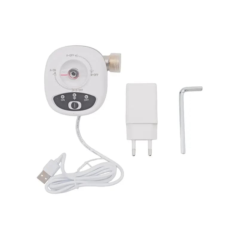 Reliable-WIFI Smart Valve Controller APP Remote Control Water Shutoff Wireless Ball Valve For Ewelink EU Plug DN15,WIFI Smart Va