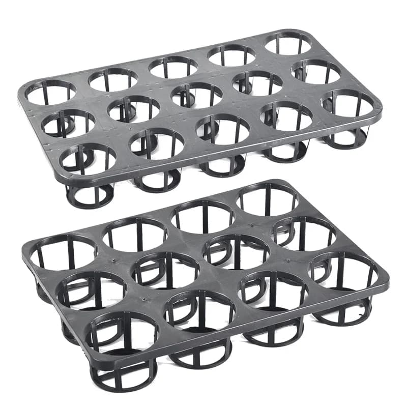 Planter nursery pots round flower pot in plastic cell seed germination tray Bonsai refinement garden tools