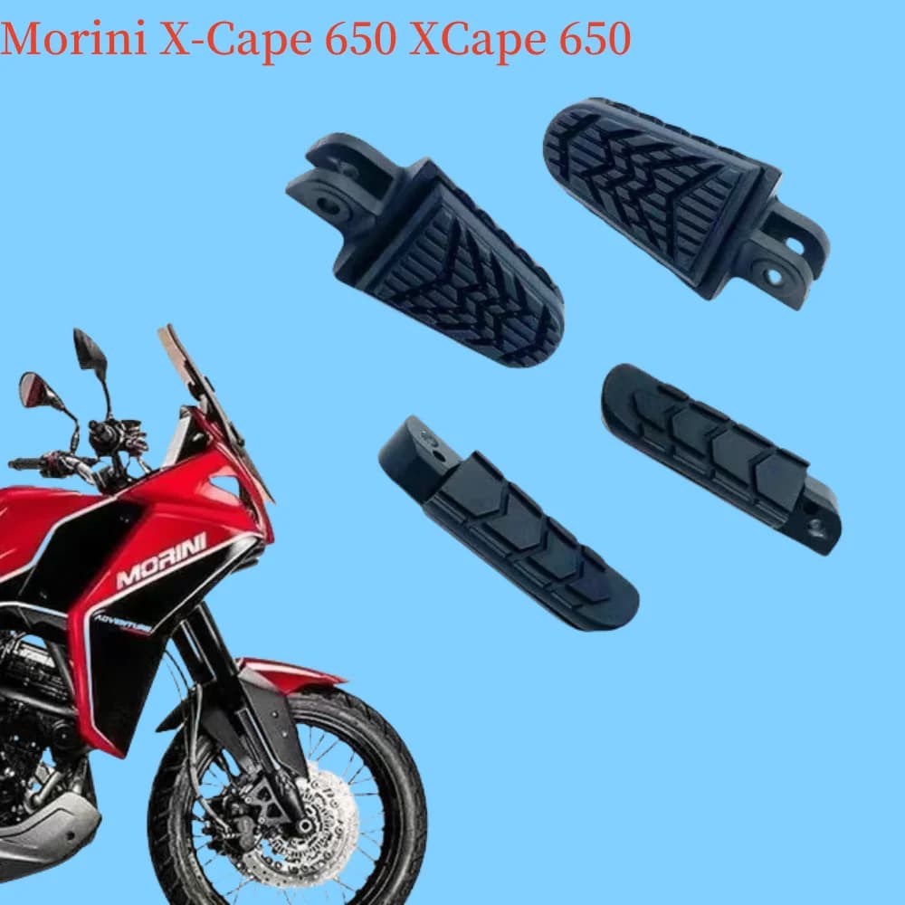 Originale Fit Morini X Cape 650 Pedale Anteriore Posteriore staffa Poggiapiedi Poggiapiedi Pedane Per Morini X-Cape 650 XCape 650