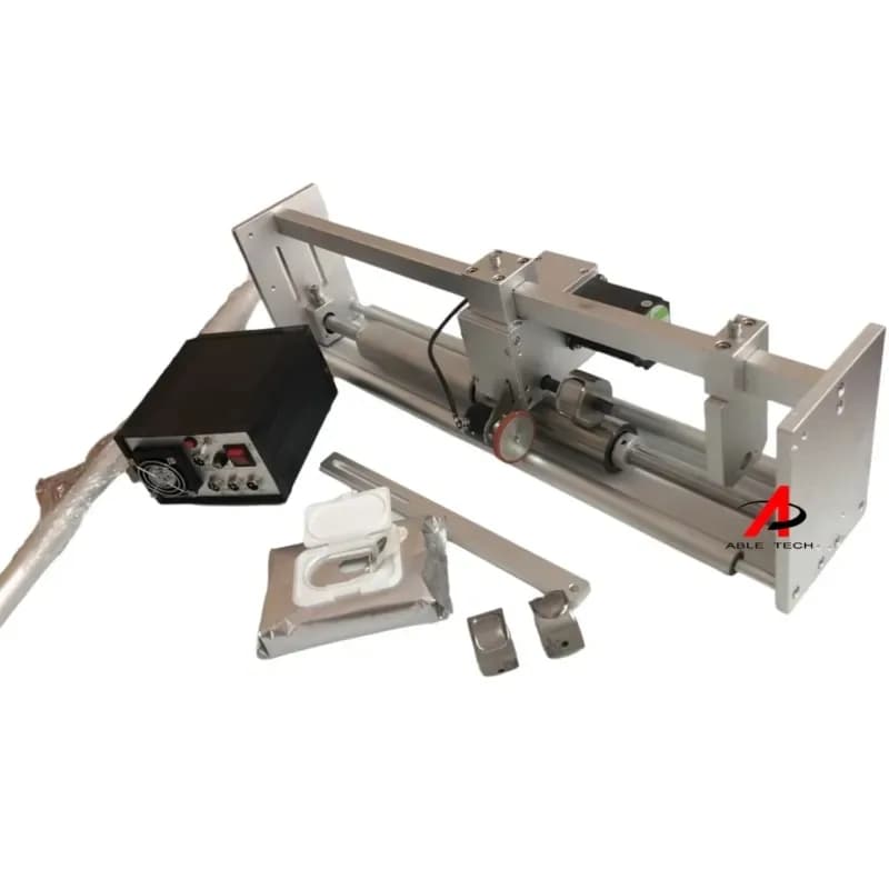 Film Hole Punching Machine AT100k Automatic Electric Plastic Apply to Different Type of Bag Packing