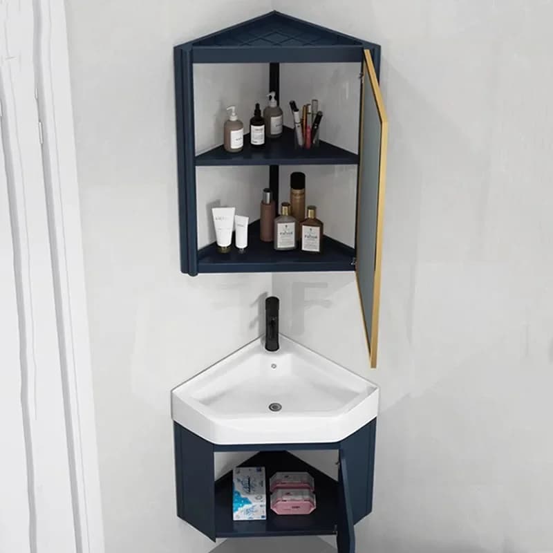 Toilet Corner Bathroom Cabinet Organizer Storage Sink Mirror Wall Bathroom Shelves Narrow Paper Archivadores Home Furniture
