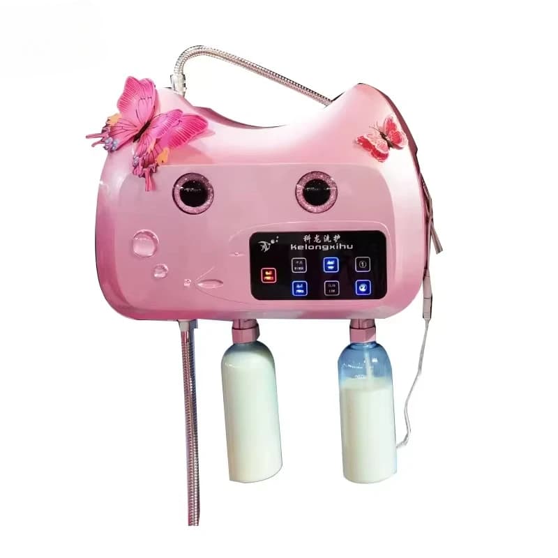 Hot Sale Pet Shower Sprayer 4 Bottles Bath Massage Cat Dog Bath Spa Bubble Machine Automatic Shampoo Mix Dilution