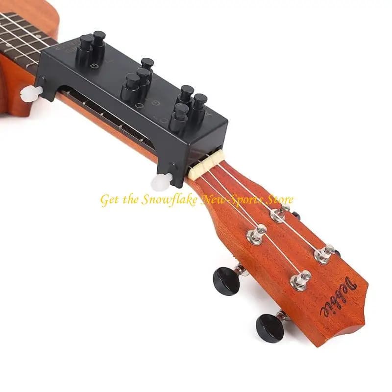 E56D Ukulele Chord Trainer con 8 strumenti assistenza pratica per il sistema apprendimento degli accordi