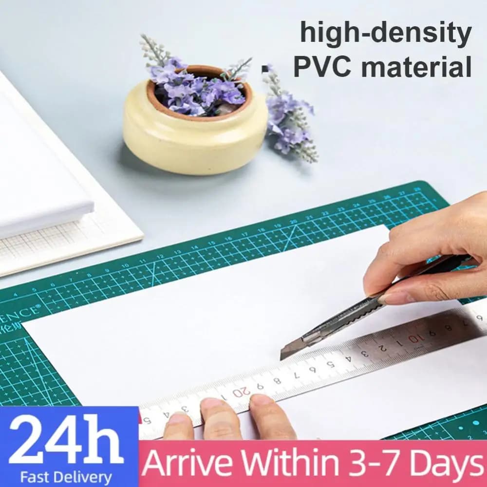 Self-repairing Grid Cutting Mat, Double Side, 3 Sheets, 90x60cm, for Sewing and Quilting