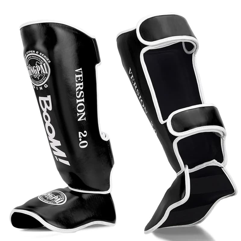 Youth/Adult Muay Thai Kick Boxing MMA Grappling Instep parastinchi pad Karate Foot Shank protezioni per le gambe supporto per caviglia bambini
