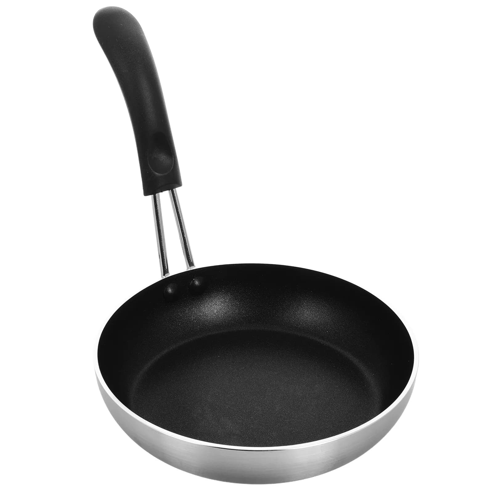 Japanese Style Aluminum Nonstick Frying Pan Flat Bottom Egg Skillet for Home Kitchen Healthy Cooking Oil Free Omelet Pan