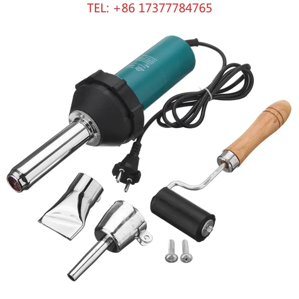 Hot Air Guns Plastic Welding Torch Welder Heat Hot Tools Kit with Nozzle & Roller Welding Machine