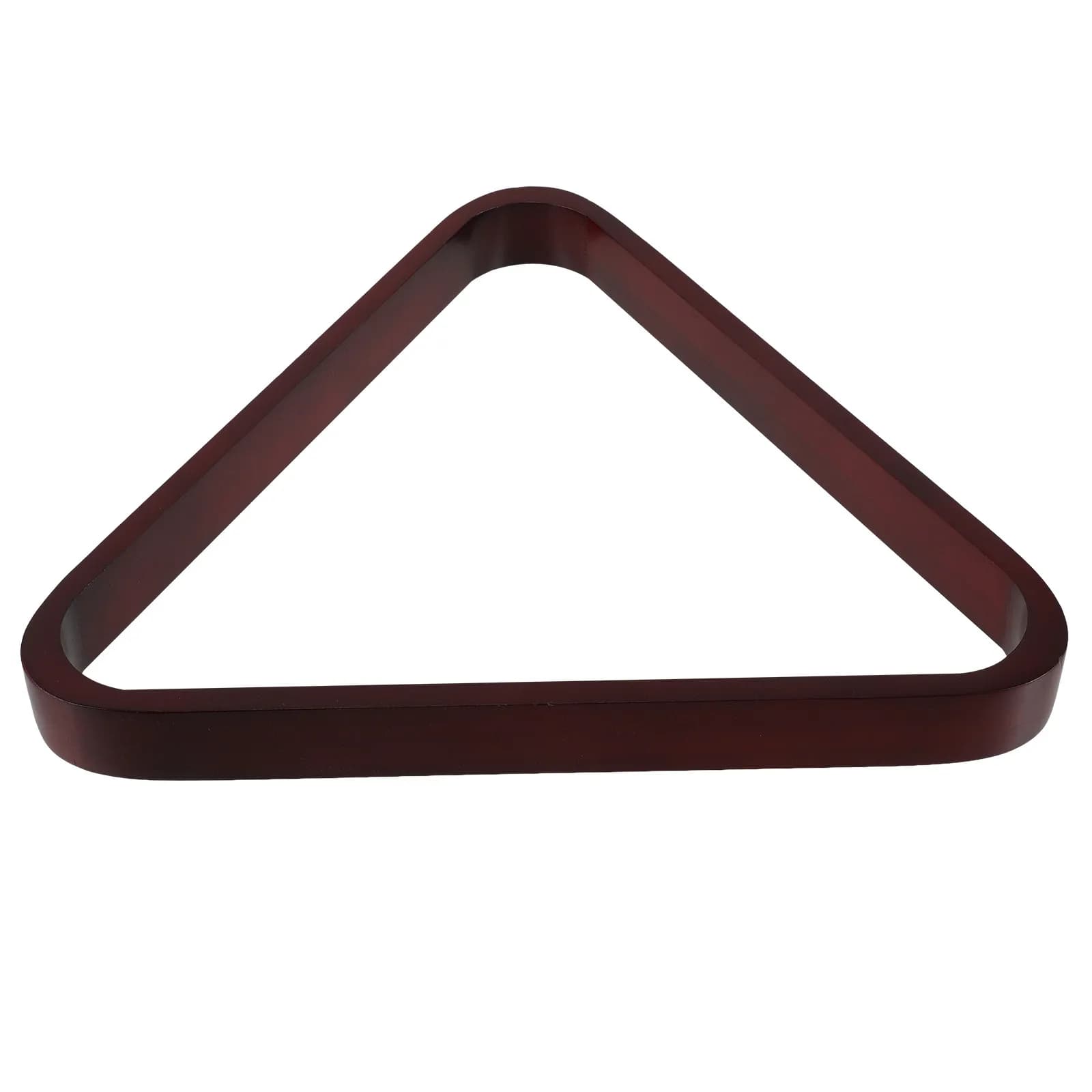 Triangolo Porta Biglie da Biliardo in Legno Massello, Design di Precisione, Accessori per Tavolo da Biliardo, Struttura Triangolare per Posizionamento Biglia Bianca