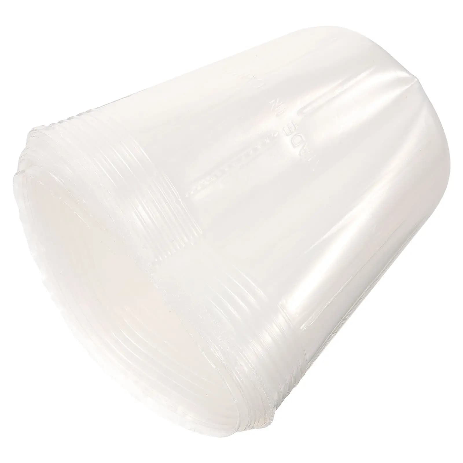 10 Pezzi Rivestimento in Plastica Trasparente per Vasi da Giardino, Inserti per Vasi da Fiori, Contenitori per Piante da Esterno e Balcone, Drenaggio del Terreno
