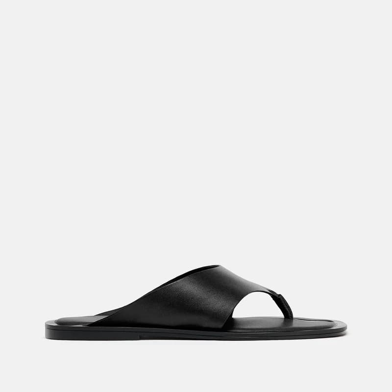 Women's Summer Roman Style Flat Bottom Sandals Slip-On Crossband Foot Covering Casual Flip Flops Fashionable All-Match Slippers