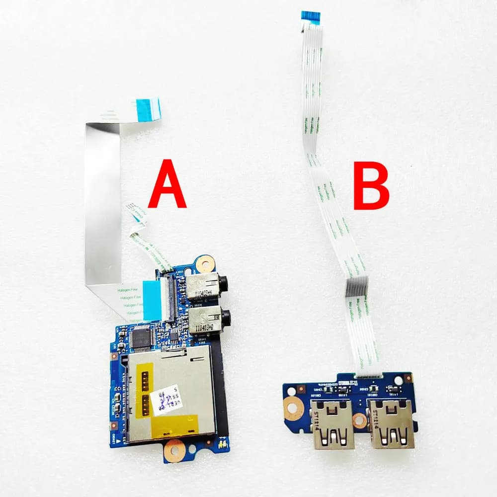 For HP Probook 4535S 4530S card reader card Jack Audio with USB card cable muslimex 4535S 4530S 4730S