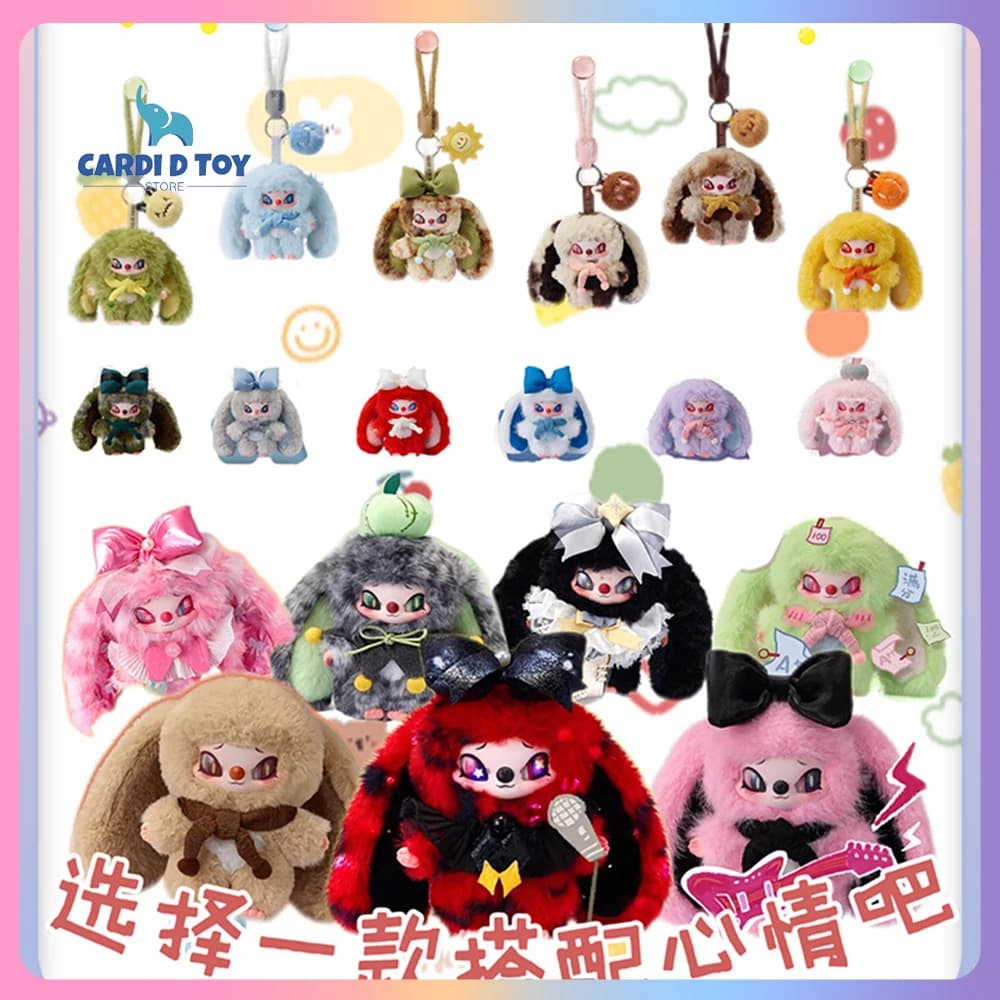 New Genuine Siinono Mystery Box Siinono Keychains Keyring Doll Ornament Gift Toy Trendy Play Hang A Mood Series Blind Box