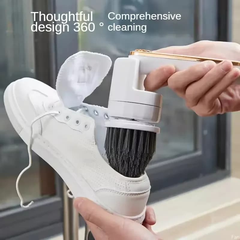 2026for Electric Cleaning Brush Handheld Rechargeable Waterproof Shoe Brush Multifunctional Home Use Cleaning Tools