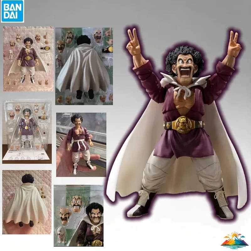【IN STOCK】Bandai S.H.Figuarts SHF Dragon Ball Z Mr.Satan Action Figure Anime Collection Model Toy Premium Gift Ornament