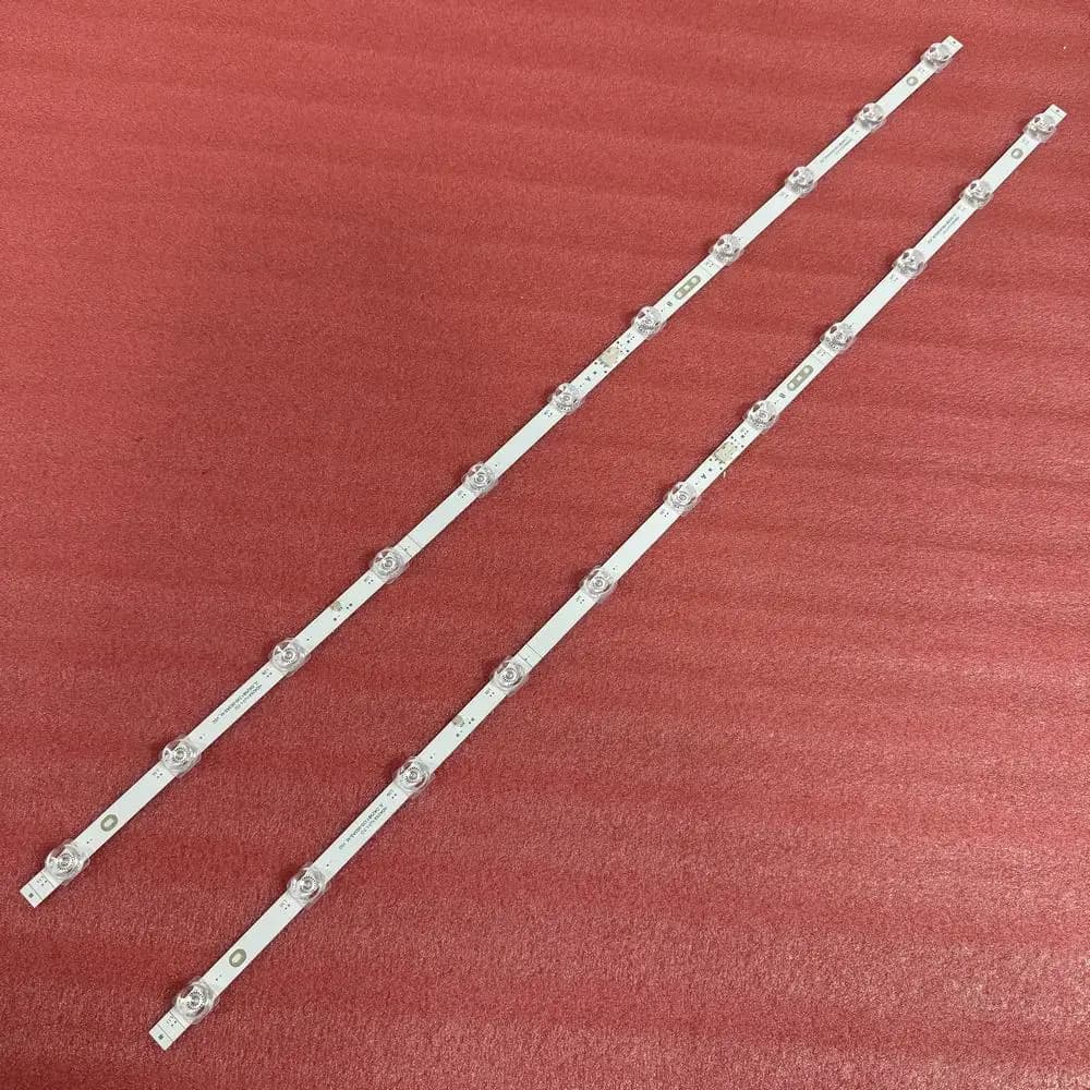 2pcs/set LED backlight strip 11LED For Hisense VIDAA43V3F HZ43E3D 43A7300F 43A7340F 43A52E SVH425A17 CRH-BX43X1U5130T021106
