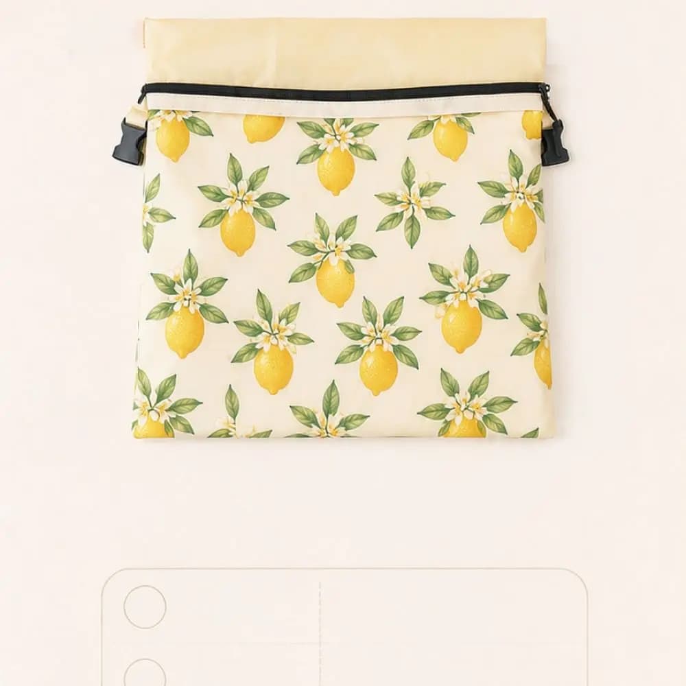 Reusable Beeswax Bread Storage Pouch Organic Cotton Sustainable Kitchen Organizer Eco Friendly Wrap For Fresh Produce