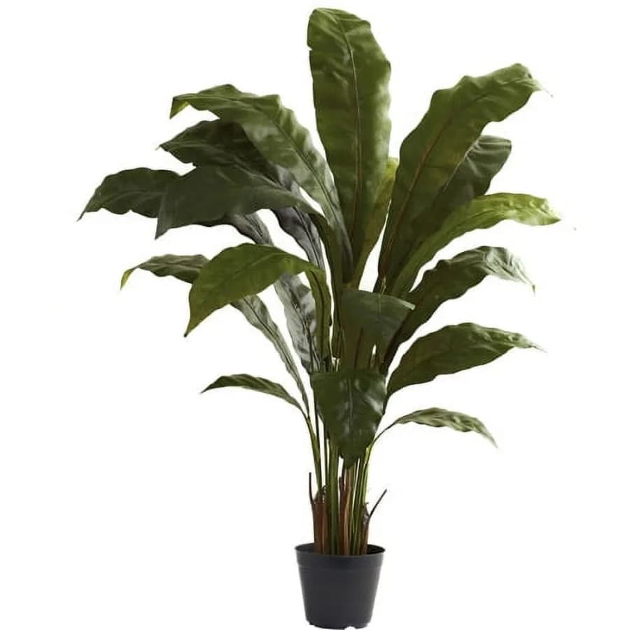 3.5ft. Birds Nest Artificial Plant Green