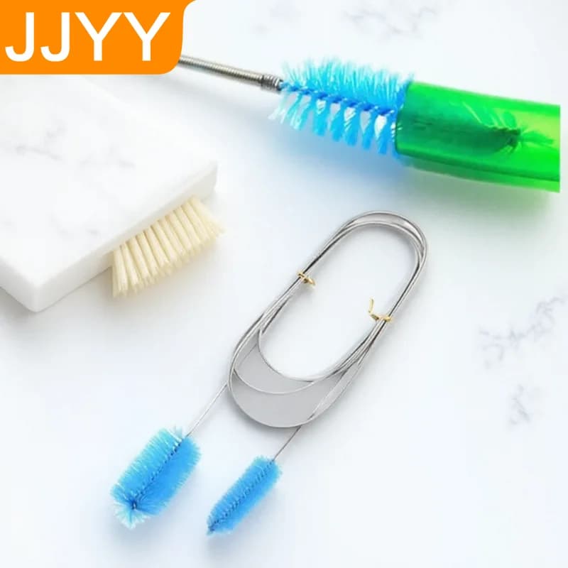Spazzola Flessibile a Doppia Testa per Pulizia Tubi, Accessori per Acquari e Filtri Acqua, 90 155 200 cm