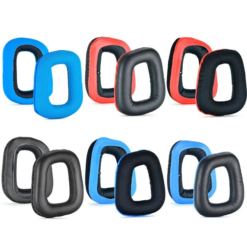 Thick Sponge Ear Cushion Replace Covers Compatible With Logitech G35 G930 G430 G431 G432 Gaming Headset Spare Parts