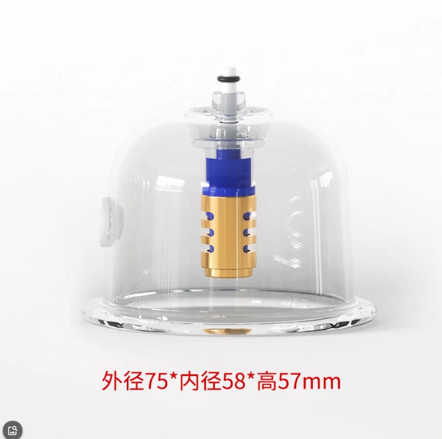 Magnetic Cupping Set Air Extracting Silicone Vacuum Cupping Gun Household Kit