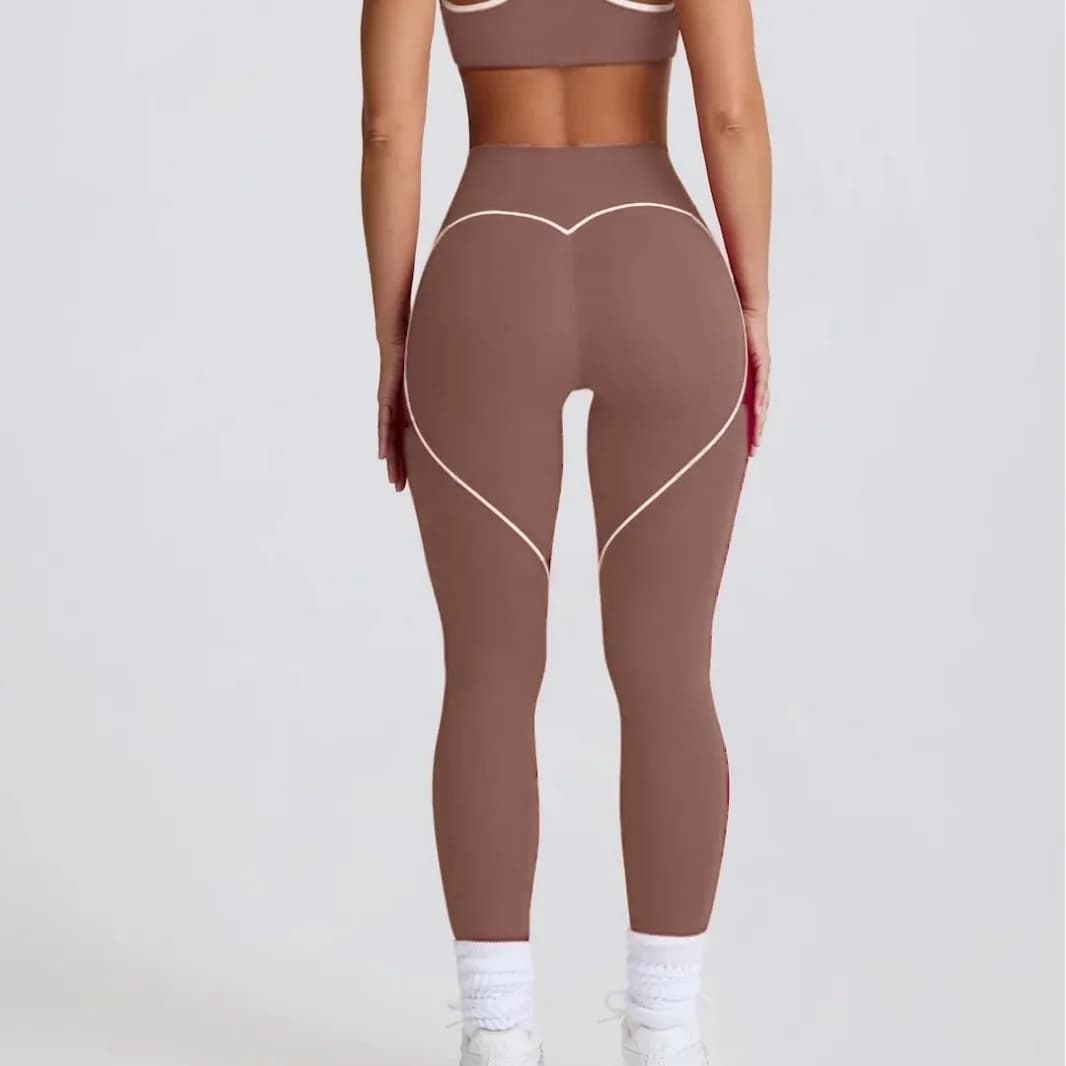 Leggings da Yoga a Vita Alta per Donna, Modellanti e Contenitivi, per Palestra, Pilates e Corsa