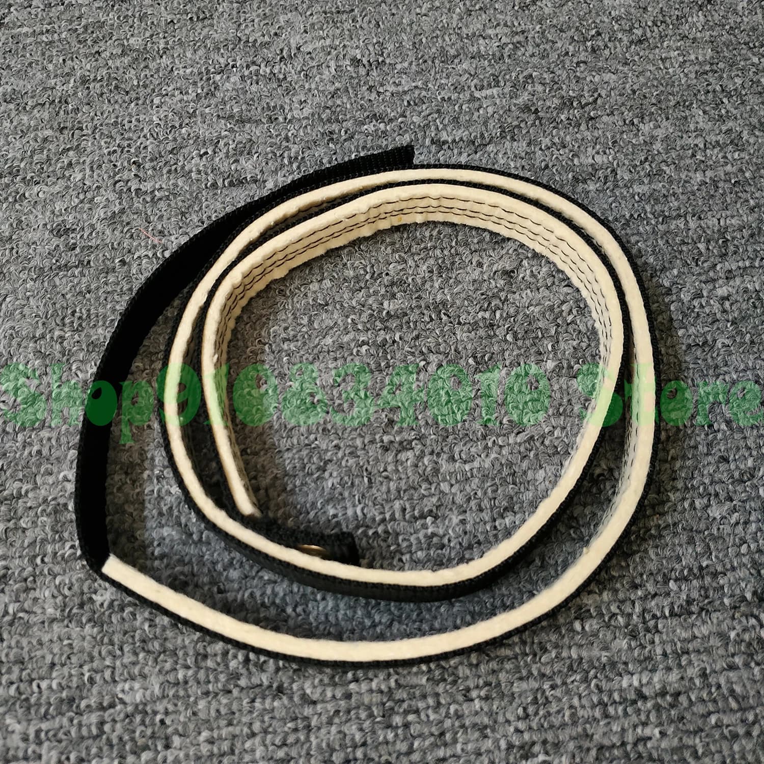 1 friction-resistant elliptical belt | clutch band for cyclette | resistance plate for cyclette, length 112.5 cm