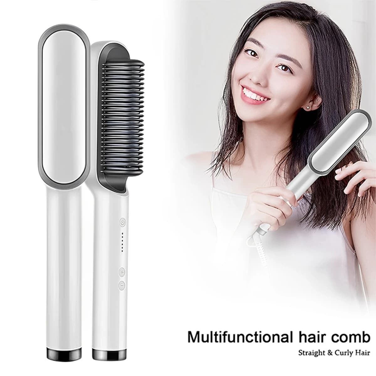 Multi-functional comb hot electric comb comb for smooth hair combs to negative ions tool for Styling smoothing brush