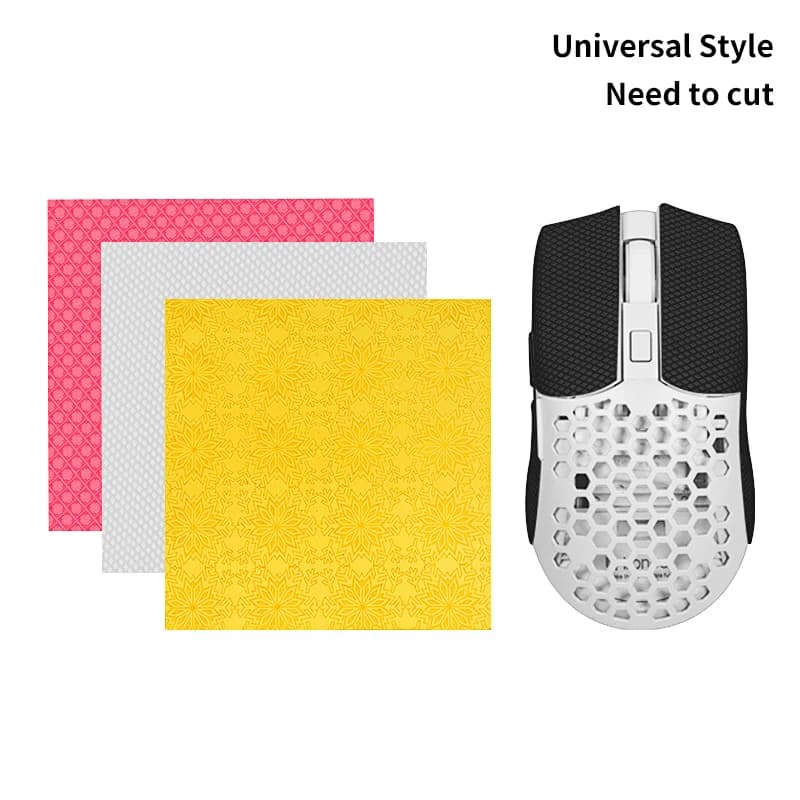 12*11cm DIY Non-slip Style Universal Mouse Sticker sweat proof Wireless Mouse Grip Tape Wear Resistant PC Desktop Laptop