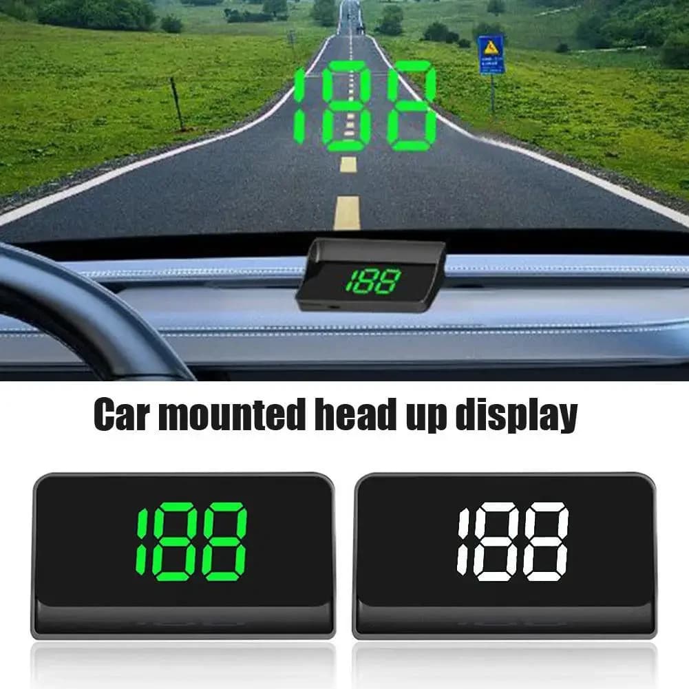 HD M2 Head Up Display GPS Tachimetro digitale Universale KM/H HUD digitale Proiettore per parabrezza Accessorio elettronico automatico