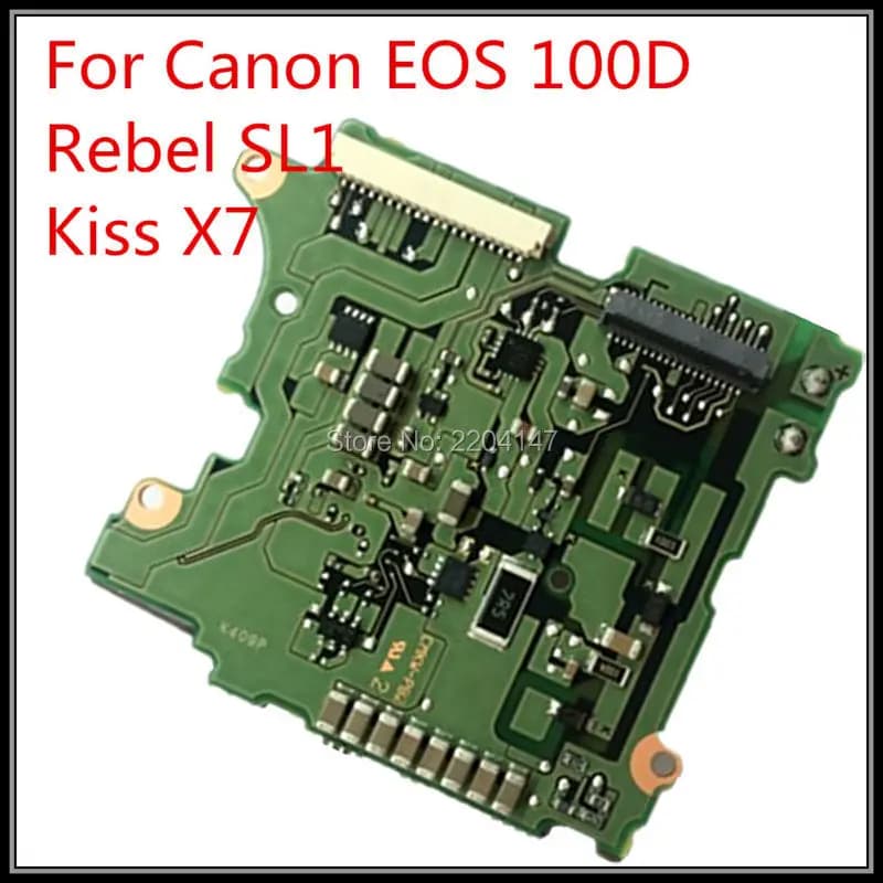 NUOVO Originale al 100% Per Canon EOS 100D Rebel SL1 Kiss X7 Scheda di Alimentazione DC/DC Flash Drive Board