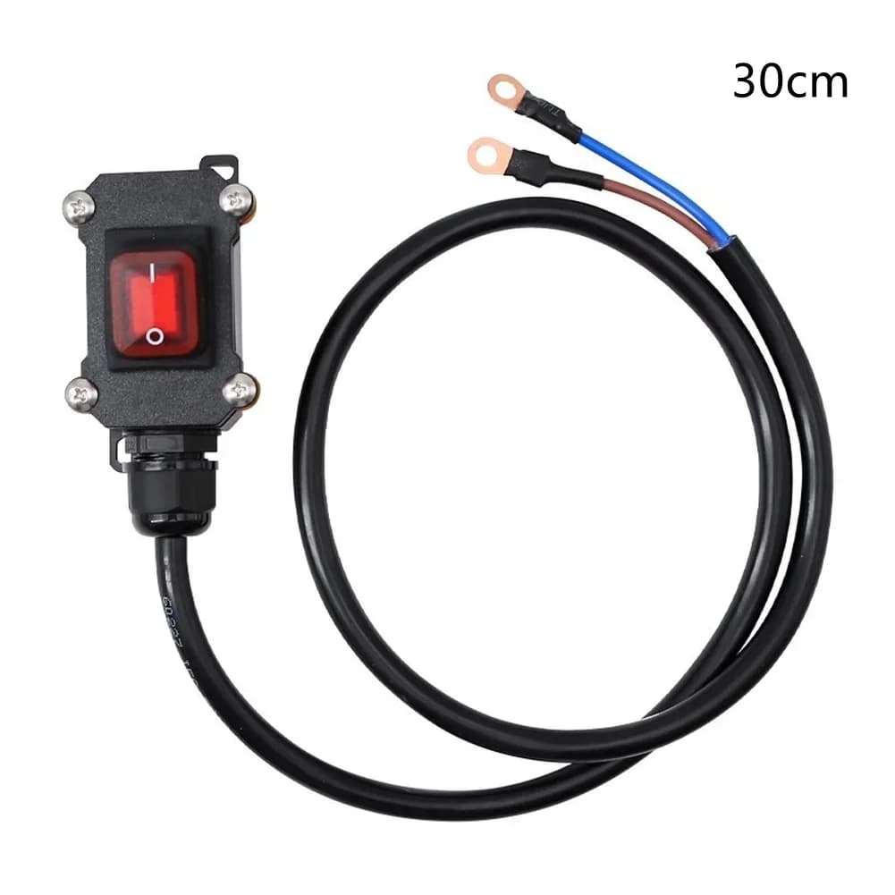 Interruttore di disconnessione dell'alimentazione per moto per impieghi gravosi, 12V 24V, impermeabile, con design sigillato e antiurto per un controllo stabile dell'alimentazione
