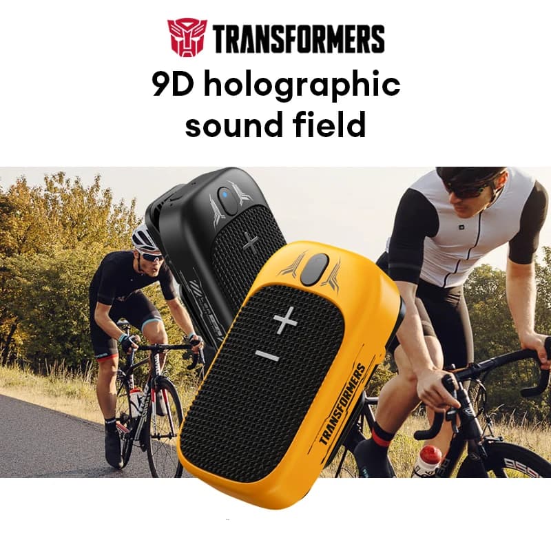 TRANSFORMERS TF-Y07 Bluetooth Spearker Portatile Ciclismo all'aperto Cassa audio wireless Sport Subwoofer impermeabile a lunga durata Nuovo