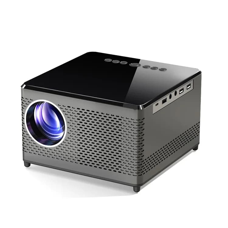 Proiettore a lancio ultra corto Mini proiettore tascabile LCD Mini proiettore portatile Android Full HD LED 1080P