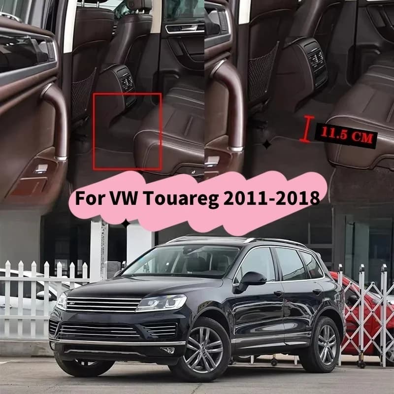Artificial Leather Anti-slip Car Car Mats for VW Touareg 2011-2018 Car Mats Piede Coche Interior Accessories
