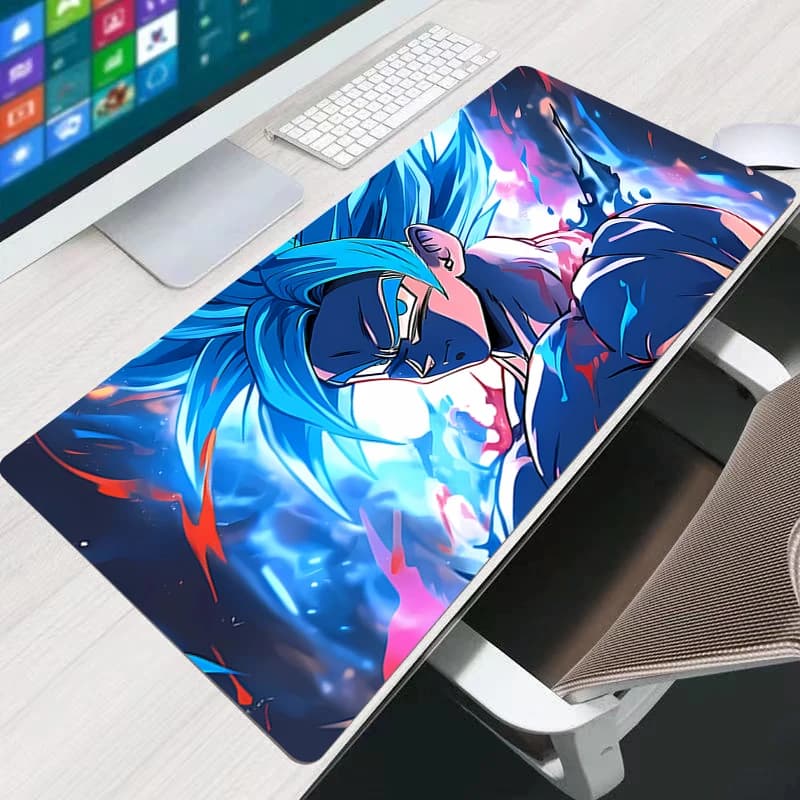 90x40 cm Mouse Pad DBZ Dragon Ball Accessori da gioco PC Gamer alfombrilla Computer Scrivania Zerbino Laptop Varmilo Tastiera Pad Mousepad