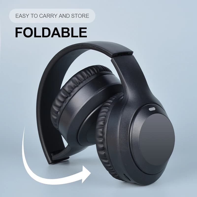 Over Ear HIFI Stereo M5 Wireless Headphones Bluetooth 5.3 Sports Gaming Headphones Support TF/AUX Noise Reduction