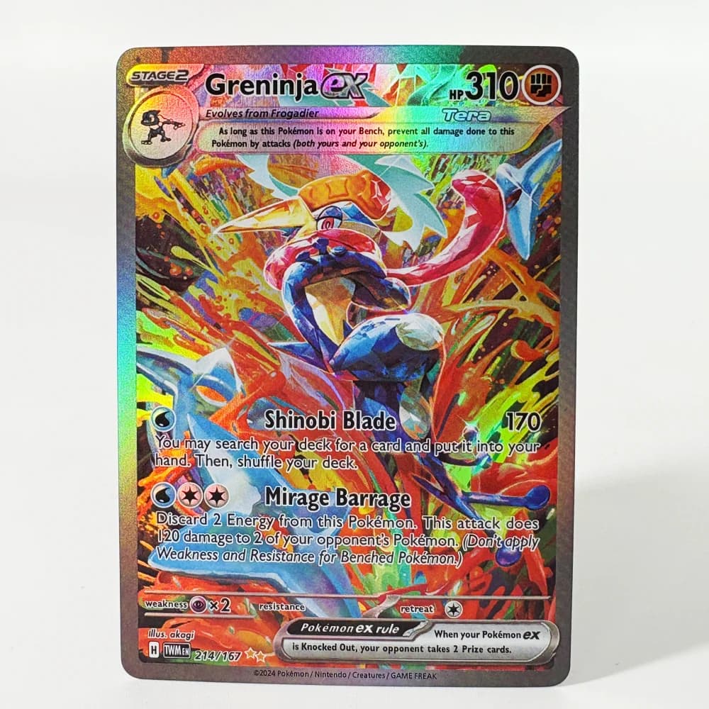 PKM Senior Single Foil Card Gengar&Mimikyu Tyranitar Pikachu&Zekrom Carte da gioco classiche da collezione Carte proxy PTCG