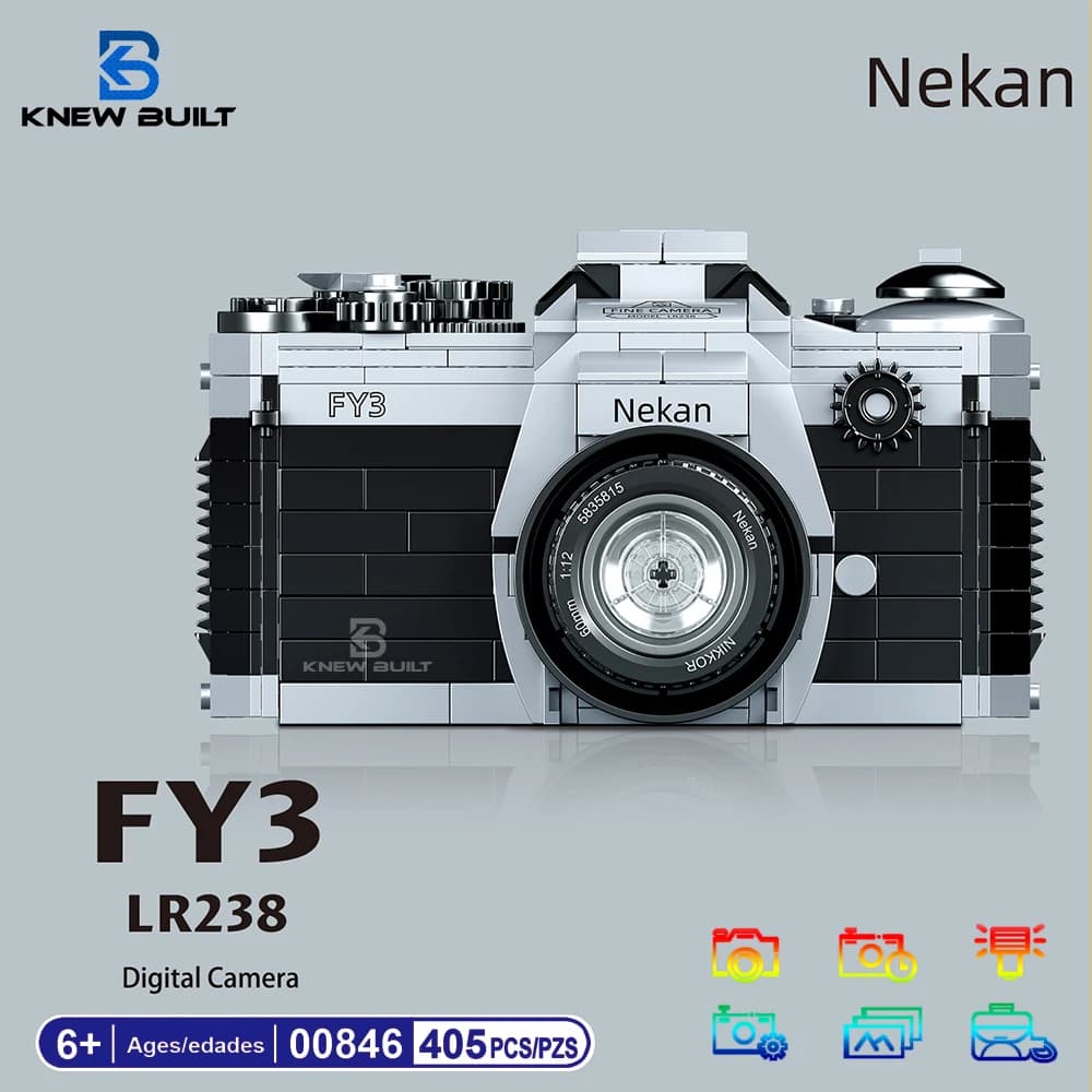 Mini Building Block Toy for DSLR camera: DSLR camera model series kit and children's favorite - Creative and educational gifts