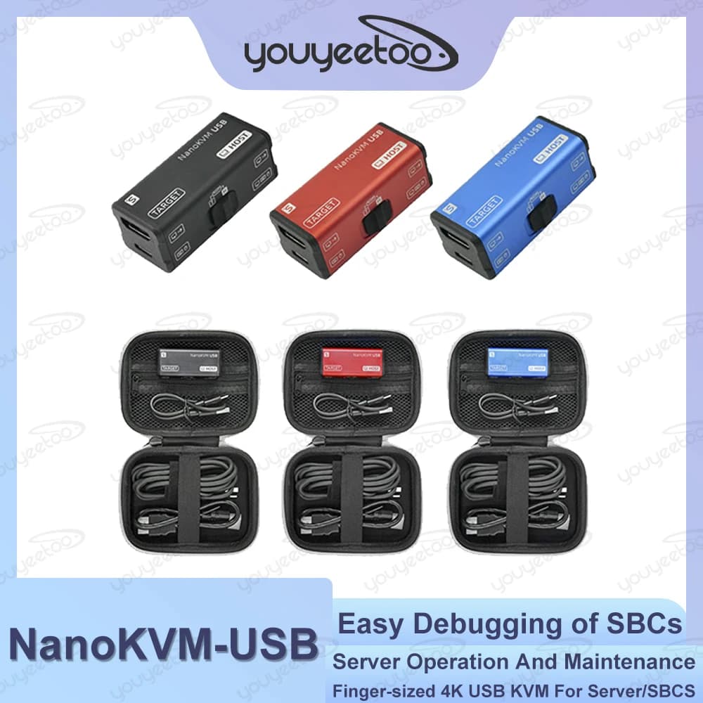 Sipeed NanoKVM-USB Funzionamento e manutenzione Scheda di acquisizione USB 3.0 Tastiera virtuale Mouse Controllo web Uscita loop HDMI Interruttore USB