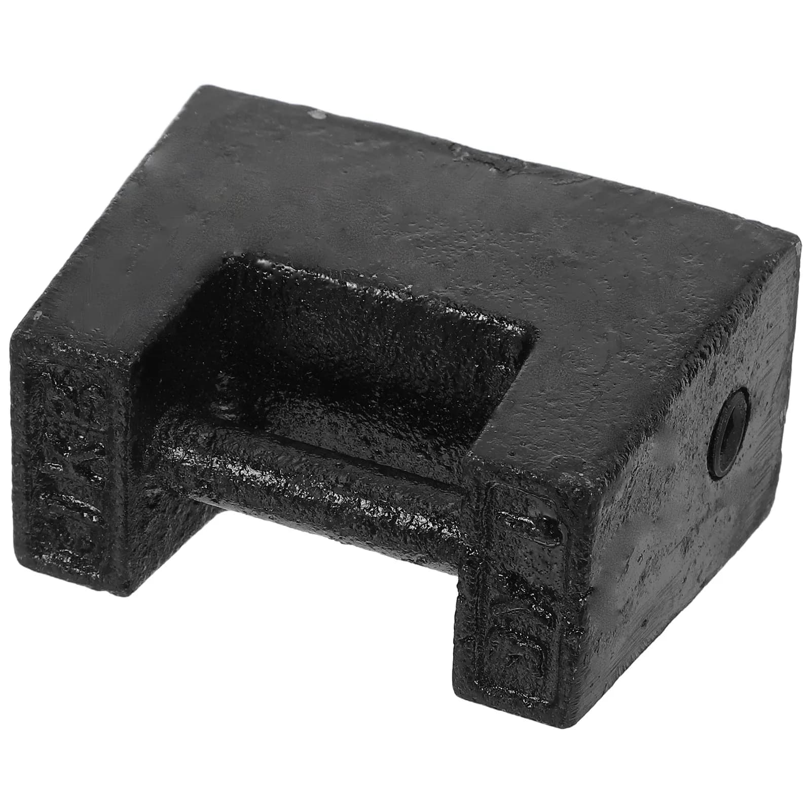 1 kg cast iron calibration weight set for industrial kitchen scales, standard durable plates with smooth finish