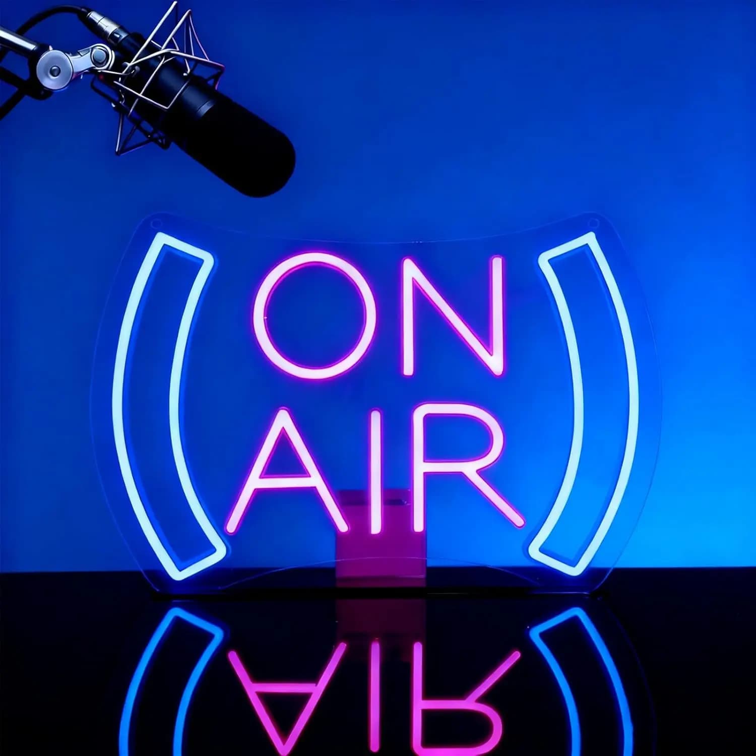 Insegna al Neon 'On Air' con Luce LED USB per Studio, Podcast, Bar, Feste, Sala Giochi, Decorazioni per Camera da Letto, Regalo di Compleanno, Luce da Parete