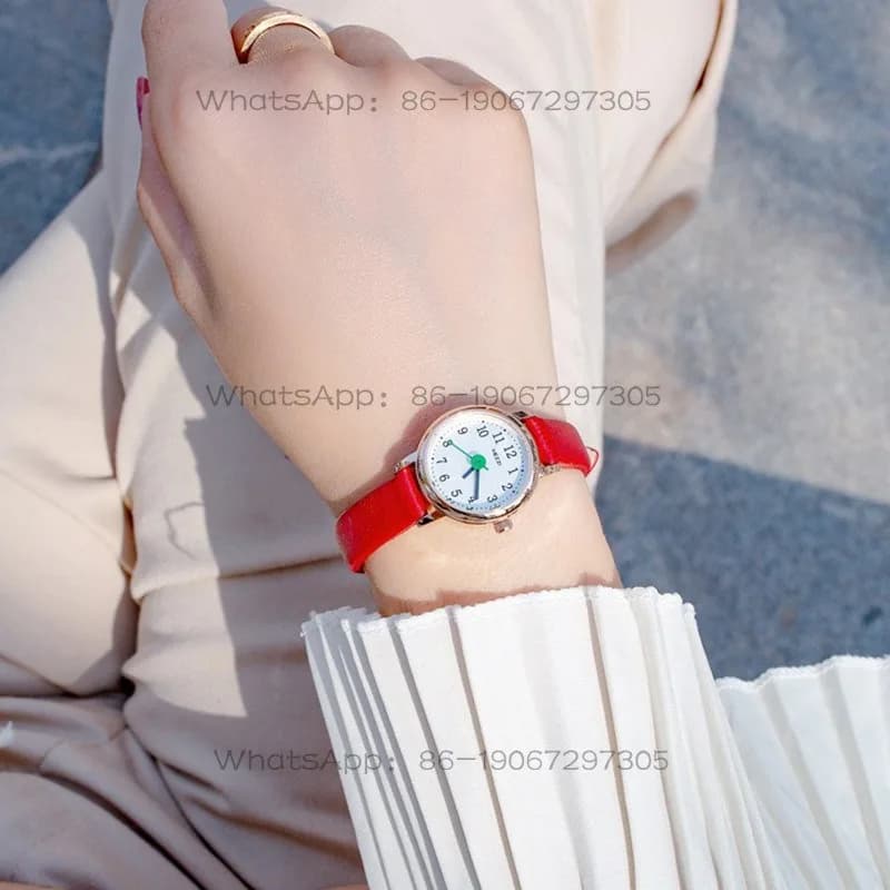 Customized watch women's quartz watch women's niche high-end fine strap small exquisite small dial table