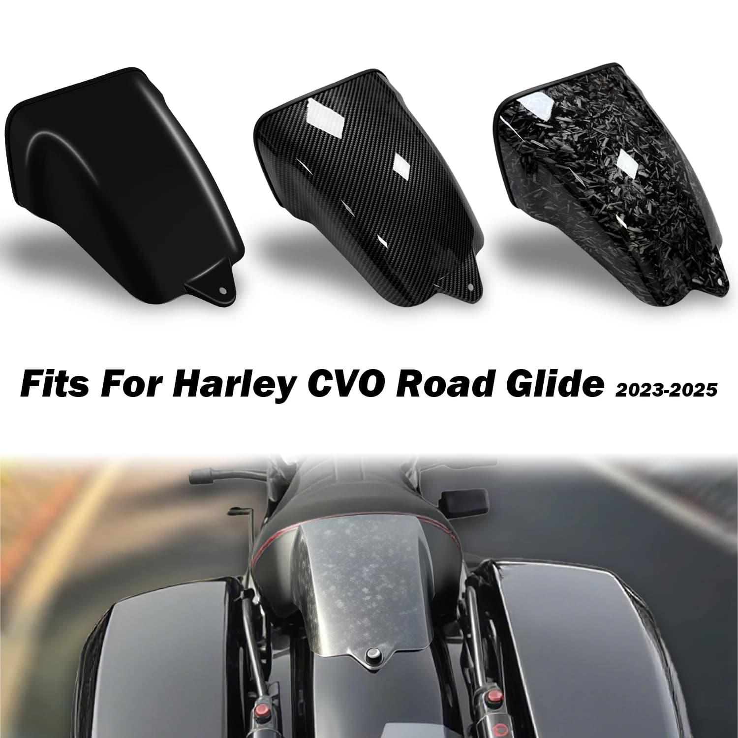 Nuovo Sedile Posteriore Della Copertura Posteriore Passeggero Cowl Carena Posteriore Gobba ABS Per Harley CVO Road Glide ST 2023 2024 Street Glide2025