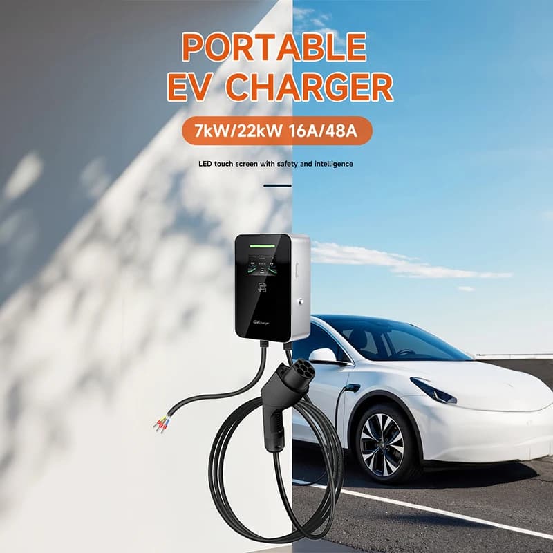 Quick charging station for wall charger for electric vehicles 7KW 32A for wall mounted EV charging station for electric cars